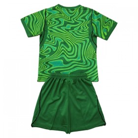 Maillot Brésil Gardien Enfant Domicile Coupe du Monde 2026 Verte