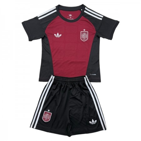 Maillot Espagne Gardien Enfant Coupe du Monde 2026 Rouge Maillot Espagne Gardien Enfant Coupe du Monde 2026 Rouge
