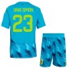 Maillot Espagne Unai Simon 23 Gardien Enfant Coupe du Monde 2026