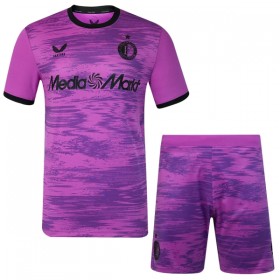 Maillot Feyenoord Rotterdam Gardien Enfant Violet 2026-27