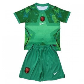 Maillot Hollande Gardien Enfant Exterieur Coupe du Monde 2026