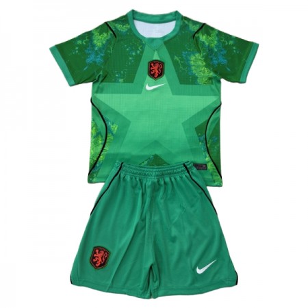 Maillot Hollande Gardien Enfant Exterieur Coupe du Monde 2026