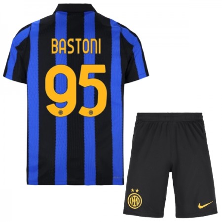 Maillot Inter Milan Bastoni 95 Enfant Domicile 2026-27 Maillot Inter Milan Bastoni 95 Enfant Domicile 2026-27
