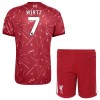 Maillot Liverpool Wirtz 7 Enfant Domicile 2026-27