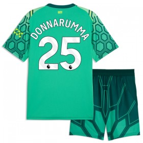 Maillot Manchester City Donnarumma 25 Gardien Enfant Domicile Verte 2026-27