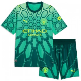 Maillot Manchester City Donnarumma 25 Gardien Enfant Domicile Verte 2026-27