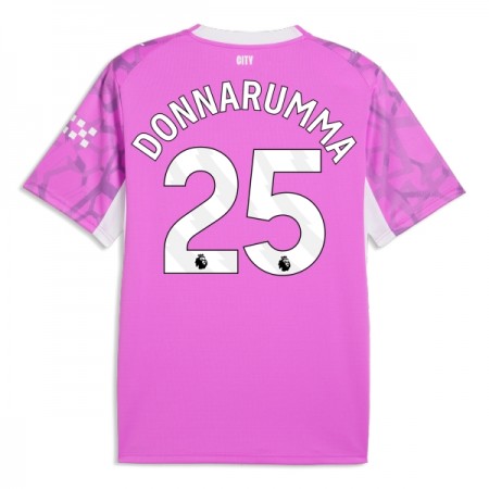 Maillot Manchester City Donnarumma 25 Gardien Exterieur Rose 2026-27