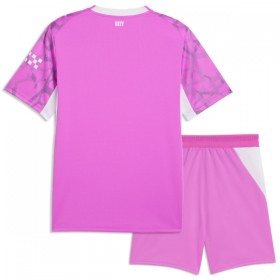 Maillot Manchester City Gardien Enfant Exterieur Rose 2026-27