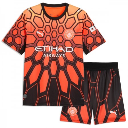 Maillot Manchester City Gardien Enfant Troisieme Orange 2026-27