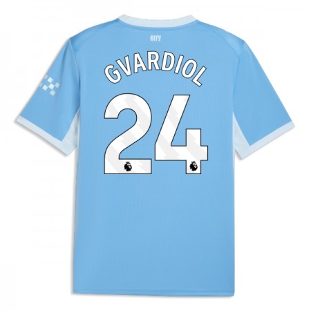 Maillot Manchester City Gvardiol 24 Domicile 2026-27