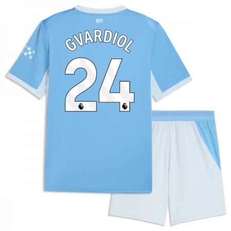 Maillot Manchester City Gvardiol 24 Enfant Domicile 2026-27