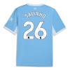 Maillot Manchester City Savinho 26 Domicile 2026-27 Maillot Manchester City Savinho 26 Domicile 2026-27