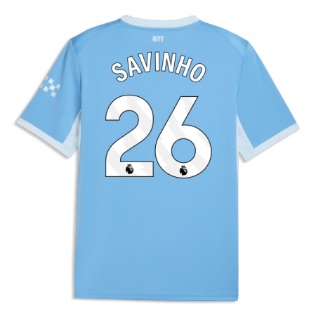 Maillot Manchester City Savinho 26 Domicile 2026-27 Maillot Manchester City Savinho 26 Domicile 2026-27