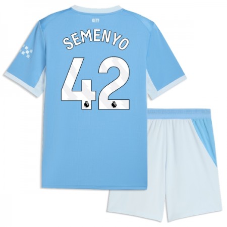 Maillot Manchester City Semenyo 42 Enfant Domicile 2026-27