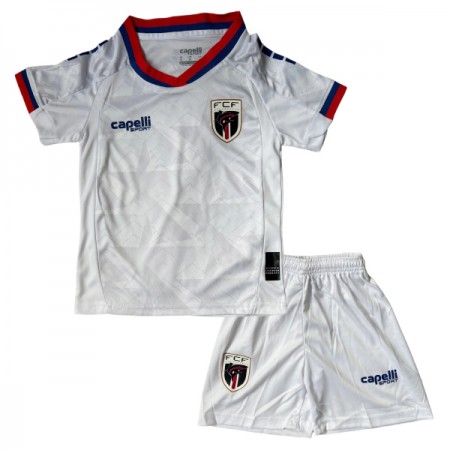 Maillot Cabo Verde Enfant Exterieur Coupe du Monde 2026