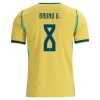 Maillot Brésil Bruno Guimaraes 8 Domicile Coupe du Monde 2026