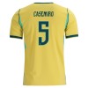 Maillot Brésil Casemiro 5 Domicile Coupe du Monde 2026
