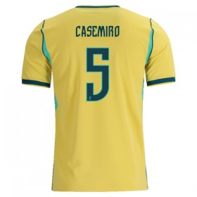 Maillot Brésil Casemiro 5 Domicile Coupe du Monde 2026