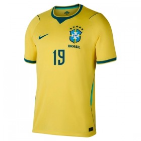 Maillot Brésil Endrick 19 Domicile Coupe du Monde 2026