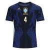Maillot Brésil Marquinhos 4 Exterieur Coupe du Monde 2026