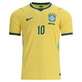 Maillot Brésil Neymar JR 10 Enfant Domicile Coupe du Monde 2026
