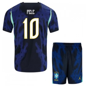 Maillot Brésil Pele 10 Enfant Exterieur Coupe du Monde 2026