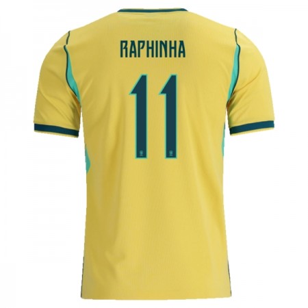 Maillot Brésil Raphinha 11 Domicile Coupe du Monde 2026