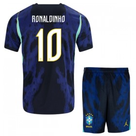 Maillot Brésil Ronaldinho 10 Enfant Exterieur Coupe du Monde 2026
