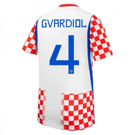 Maillot Croatie Gvardiol 4 Domicile Coupe du Monde 2026