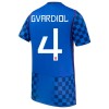 Maillot Croatie Gvardiol 4 Exterieur Coupe du Monde 2026