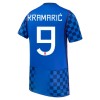 Maillot Croatie Kramaric 9 Exterieur Coupe du Monde 2026