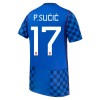 Maillot Croatie P. Sucic 17 Exterieur Coupe du Monde 2026