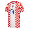 Maillot Croatie Perišić 14 Domicile Coupe du Monde 2026