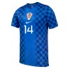 Maillot Croatie Perišić 14 Enfant Exterieur Coupe du Monde 2026