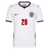 Maillot Angleterre Palmer 20 Domicile Coupe du Monde 2026