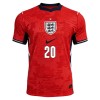 Maillot Angleterre Palmer 20 Exterieur Coupe du Monde 2026