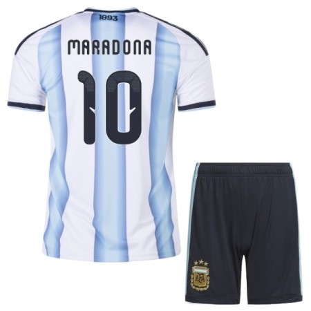 Maillot Argentine Maradona 10 Enfant Domicile Coupe du Monde 2026 Maillot Argentine Maradona 10 Enfant Domicile Coupe du Monde 2026