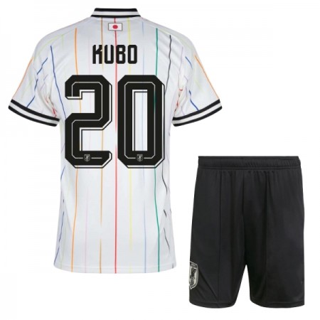 Maillot Japon Kubo 20 Enfant Exterieur Coupe du Monde 2026