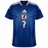 Maillot Japon Mitoma 7 Domicile Coupe du Monde 2026