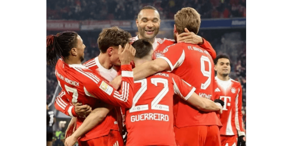 Dominant performance behind the Bayern jersey