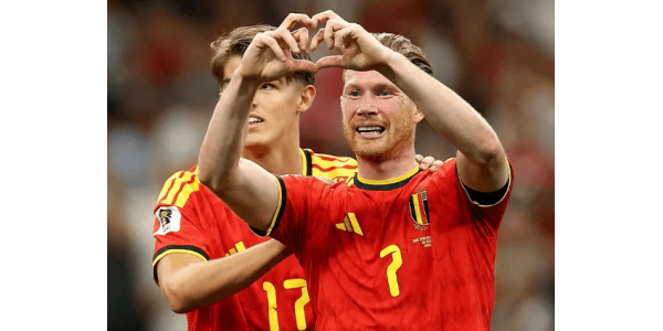 La Belgique, enfin digne d'une grande puissance sous ses couleurs rouges
