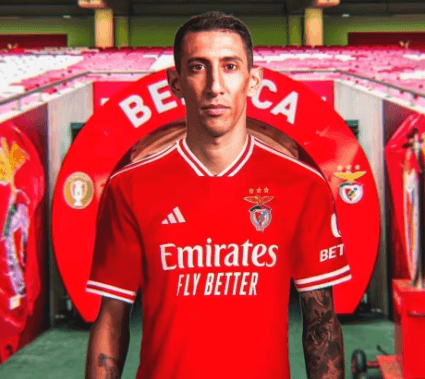 Di Maria, 36 ans, a créé une carrière légendaire à Benfica