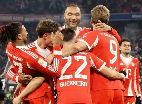 Dominant performance behind the Bayern jersey