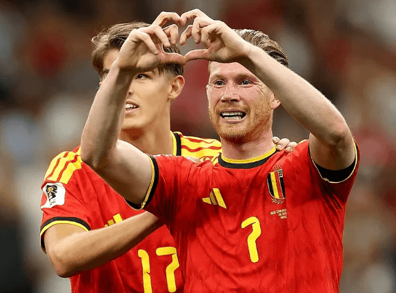 La Belgique, enfin digne d'une grande puissance sous ses couleurs rouges